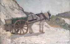 The Old White Horse, c1951. Creator: Bertram Priestman