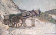 The Old White Horse, c1951. Creator: Bertram Priestman