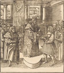 The Old White King Sending His Messengers to Portugal, 1514/1516. Creator: Leonhard Beck