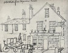 The Old White Lion, Edgware Road c1821. Artist: James Pollard