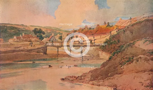 'The Old Wooden Bridge', c1800. Artist: Thomas Girtin.