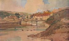 The Old Wooden Bridge c1800. Artist: Thomas Girtin