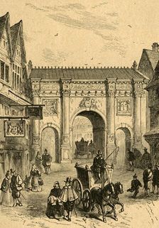 The Old Wooden Temple Bar (1897). Creator: Unknown