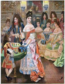 The old age of Louis XIV, c1920s