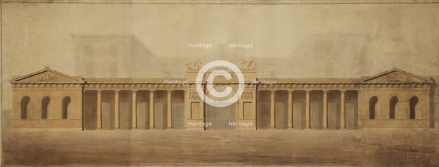 The Old Admiralty Screen, Late 18th cent.. Artist: Adam, Robert (1728-1792)