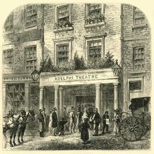 The Old Adelphi Theatre (1881). Creator: Unknown