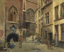 The Old Antwerp Butcher Hall, 1882. Creator: Pieter Verhaert
