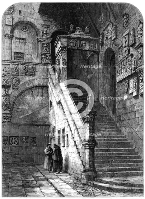 The Old Bargello, Florence, 1861. Creator: Mason Jackson.