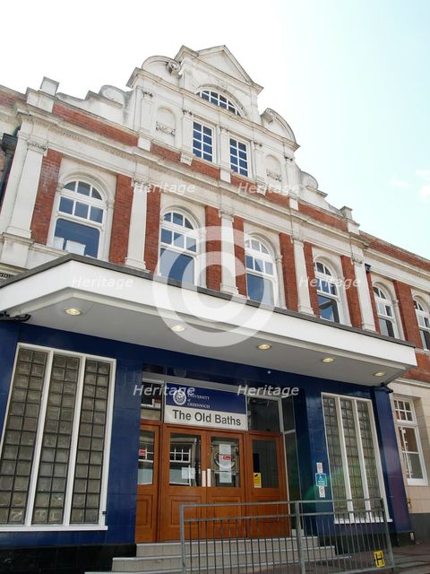 The Old Baths, Bathway, Woolwich, Greenwich, London, 2011. Creator: Simon Inglis.