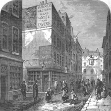 The Old Bedford Head, 1897. Artist: B Fleming