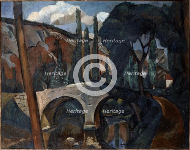 'The Old Bridge', 1910.  Creator: Andre Derain.