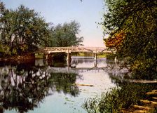 The Old Bridge, Concord, c1900. Creator: Unknown
