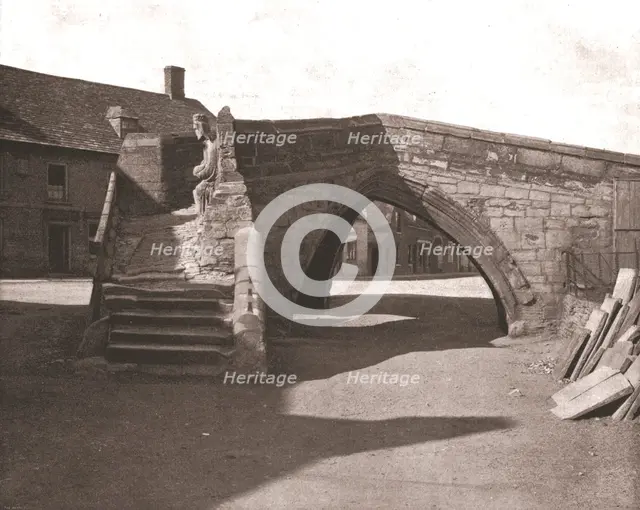 The Old Bridge at Croyland, Lincolnshire, 1894. Creator: Unknown.