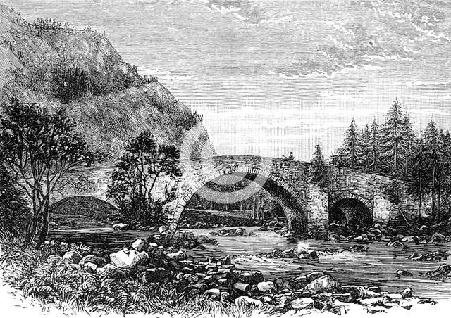 The Old Bridge, Invercauld, Scotland, 1900. Artist: Unknown