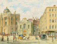 The old Burgtheater in Vienna, Early 1900s