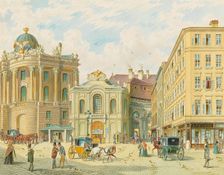 The old Burgtheater in Vienna, Early 1900s
