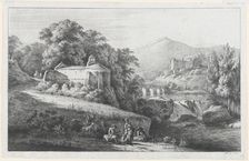 The Old Chapel at Châtillon-d'Azergues, 1799. Creator: Jean-Jacques de Boissieu