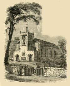 The Old Chapel, Highgate, 1830 (c1876). Creator: Unknown