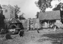 The old church, Chingford, Essex, 1924-1926