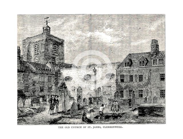 The Old Church of St.James, 1878. Artist: Unknown