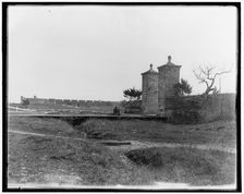 The Old City Gate, St. Augustine, between 1880 and 1897. Creator: William H. Jackson