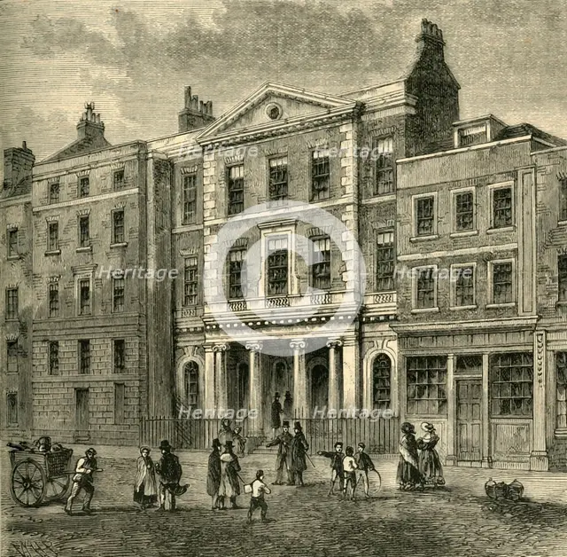 'The Old Coal Exchange', (c1872). Creator: Unknown.