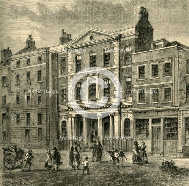 'The Old Coal Exchange', (c1872). Creator: Unknown.