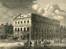 The Old Coburg Theatre in 1820 (c1878). Creator: Unknown