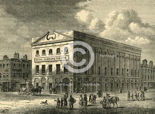 'The Old Coburg Theatre in 1820', (c1878). Creator: Unknown.