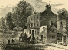 The "Old Crown Inn", Highgate, 1830 (c1876). Creator: Unknown