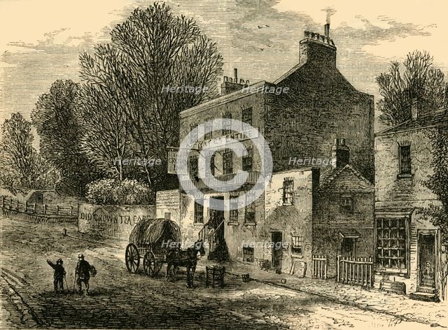 'The "Old Crown Inn", Highgate, 1830', (c1876). Creator: Unknown.