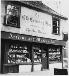 The Old Curiosity Shop, 13-14 Portsmouth Street, Holborn, City of Westminster, London, 1960-1985. Creator: Leonard Robin Mattock