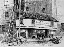 The Old Curiosity Shop near Lincoln's Inn Fields, London, c1860 (1911). Artist: Joseph Swain