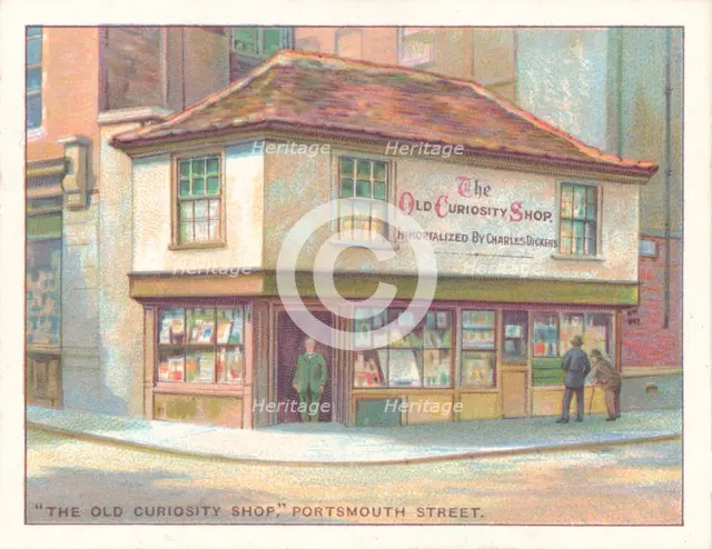 'The Old Curiosity Shop, Portsmouth Street', 1929. Artist: Unknown.