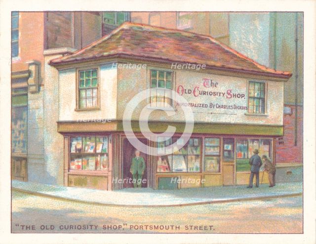 'The Old Curiosity Shop, Portsmouth Street', 1929. Artist: Unknown.