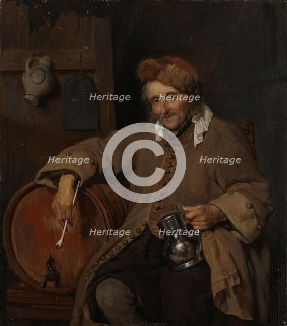 The Old Drinker, c.1661-c.1663. Creator: Gabriel Metsu.