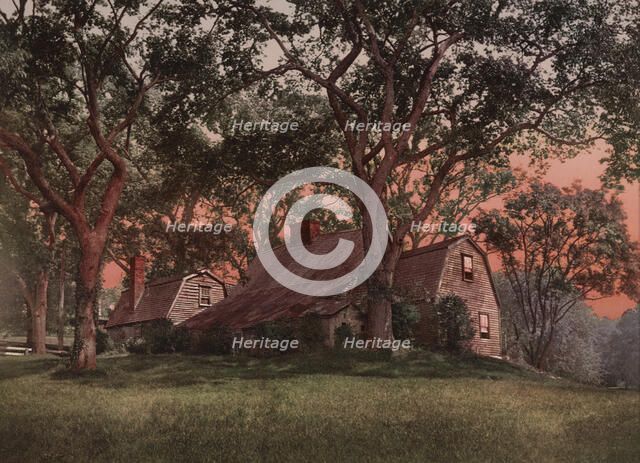 The Old Fairbanks House, Dedham, Massachusetts, c1899. Creator: Unknown.