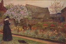 The Old Farm Garden 1871. Artist: Fred Walker