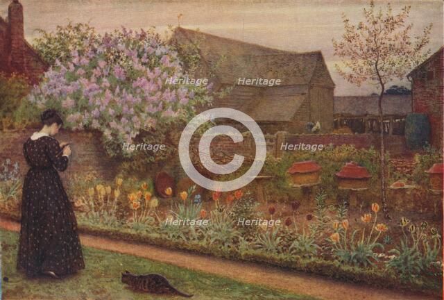 'The Old Farm Garden', 1871.  Artist: Fred Walker.