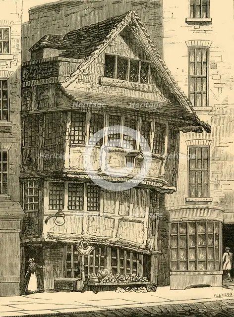 'The Old Fountain, in the Minories', (1798, (c1872). Creator: Unknown.