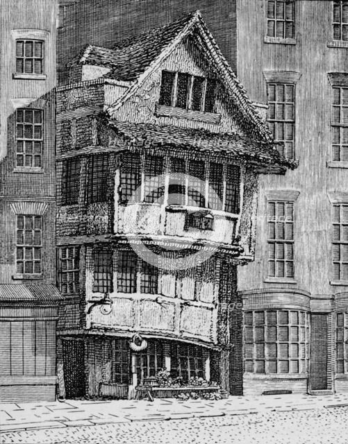 The Old Fountain in the Minories, City of London, c1798 (1906). Artist: Unknown.