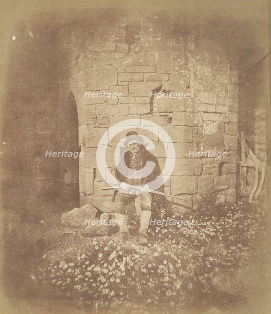 The Old Gamekeeper, ca. 1844. Creator: Possibly by David Kinnebrook.