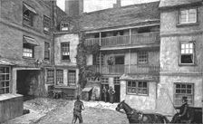 'The Old Garter Inn at Windsor; recently pulled down 1890. Creator: Unknown