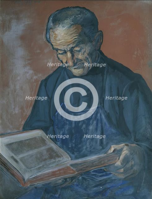 The Old Gardener, 1933. Creator: Udo Weith.
