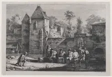 The Old Gate of Vaise, Lyon, 1803. Creator: Jean-Jacques de Boissieu