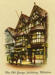The Old George, Salisbury, Wiltshire 1936. Creator: Unknown