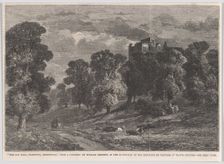 The Old Hall, Hardwick, Derbyshire, from "Illustrated London News", May 23, 1863. Creator: Unknown