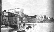 The Old Harbour, Alexandria c1882