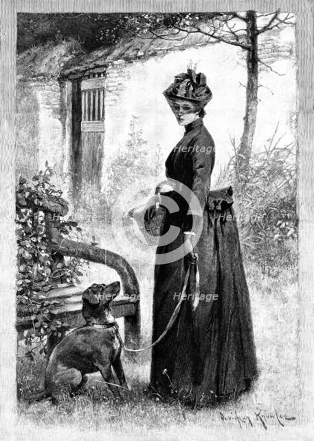 The Old Home Revisited, 1890. Creator: R. Taylor.