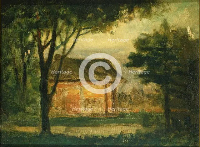 The Old Homestead, n.d. Creator: Edward Mitchell Bannister.